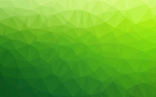 Light Green vector polygon abstract backdrop.