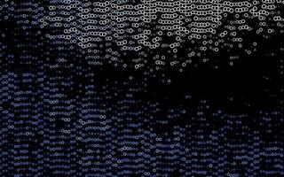 Dark BLUE vector texture with disks.