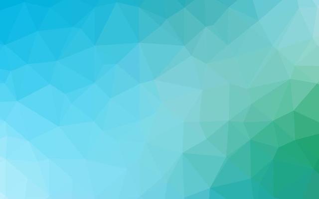 Light Blue, Green vector abstract mosaic backdrop.