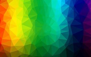 Dark Multicolor, Rainbow vector low poly texture.