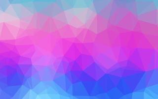 Light Multicolor, Rainbow vector low poly layout.