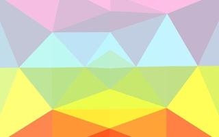 Light Multicolor, Rainbow vector blurry triangle template.