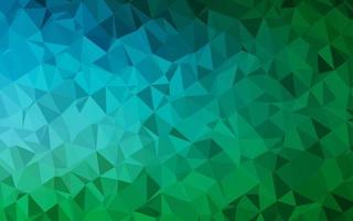 Light Blue, Green vector low poly texture.