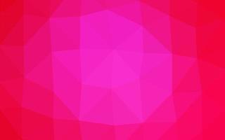 Light Pink vector blurry triangle texture.