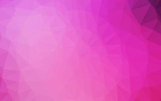 Light Pink vector polygonal background.