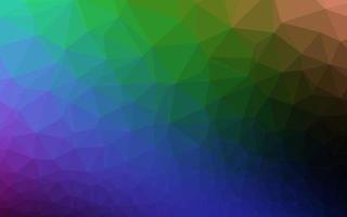 Dark Multicolor, Rainbow vector blurry triangle texture.