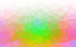 Light Multicolor, Rainbow vector abstract mosaic pattern.