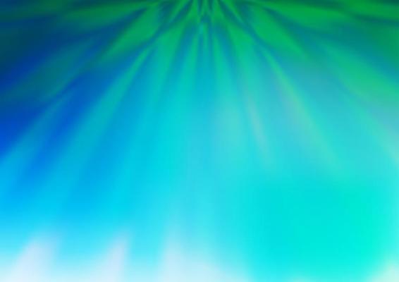 Light Blue, Green vector blurred bright pattern.