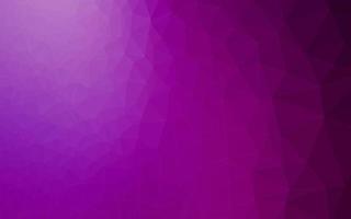 Light Purple vector polygon abstract backdrop.