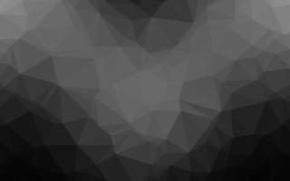 Dark Silver, Gray vector blurry triangle template.