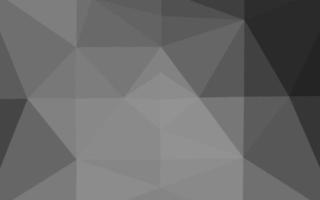 Dark Silver, Gray vector shining triangular pattern.