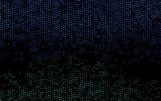 Dark Blue, Green vector layout with circle shapes.