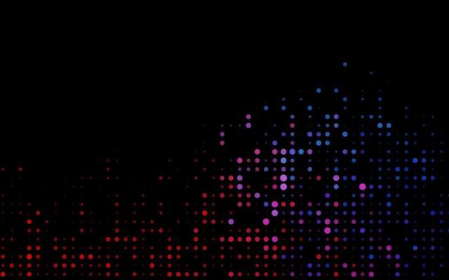 Dark Blue, Red vector texture with disks.
