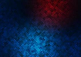 Dark Blue, Red vector texture in rectangular style.