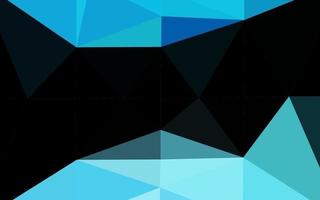 Light BLUE vector polygonal background.