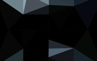 Dark BLUE vector abstract mosaic backdrop.