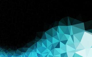 Light BLUE vector abstract mosaic backdrop.