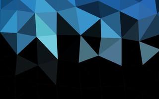 Light BLUE vector blurry triangle pattern.