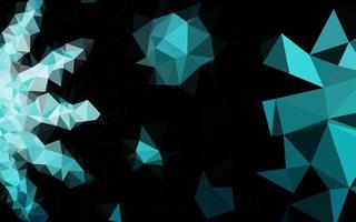 Light BLUE vector polygon abstract layout.