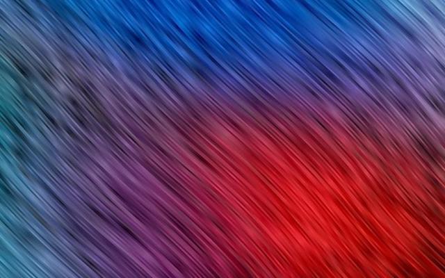 Dark Blue, Red vector pattern with curved circles.
