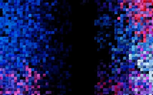 Dark Blue, Red vector layout with lines, rectangles.