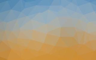 Light Blue, Yellow vector low poly texture.