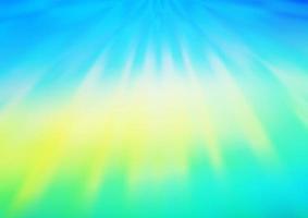 Light Blue, Yellow vector blurred shine abstract pattern.