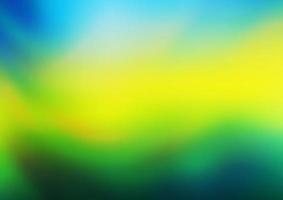 Dark Blue, Yellow vector abstract bokeh pattern.