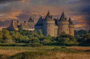 Castle in Sarzeau, France photo