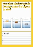 Science Experiment Log Worksheet vector