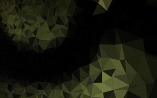 patrón de mosaico abstracto vector verde oscuro.