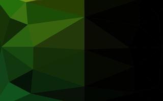 Light Green vector blurry triangle texture.