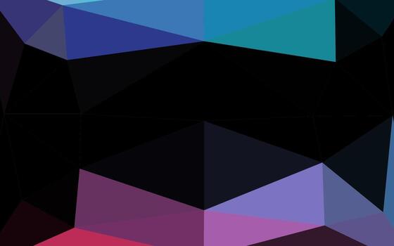 azul claro, vector rojo brillante fondo triangular.