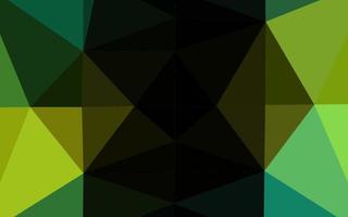 Light Green, Yellow vector low poly texture.