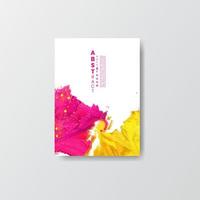 cards with watercolor blots. cards with hand drawn blots element on white background for your design. Design for your date, postcard, banner, logo. vector
