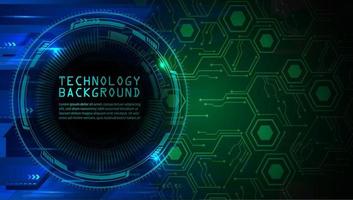 cyber circuit future technology concept background vector