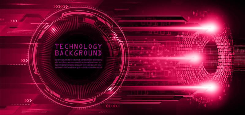 cyber circuit future technology concept background