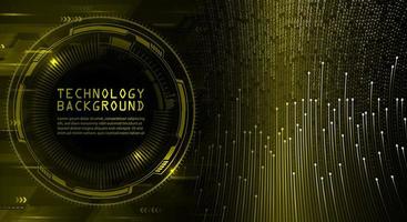 cyber circuit future technology concept background vector