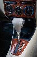 Automatic transmission gear shift. photo