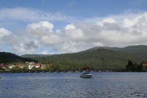 vistas del pueblo de ponte nafonso en noia foto