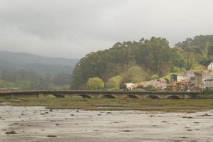 Views of Noia Estuary in a Cloudy Day photo