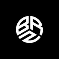 BRZ letter logo design on white background. BRZ creative initials letter logo concept. BRZ letter design. vector