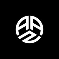 diseño de logotipo de letra aaz sobre fondo blanco. concepto de logotipo de letra de iniciales creativas aaz. diseño de letras aaz. vector