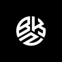 BKZ letter logo design on white background. BKZ creative initials letter logo concept. BKZ letter design. vector