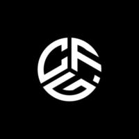 CFG letter logo design on white background. CFG creative initials letter logo concept. CFG letter design. vector