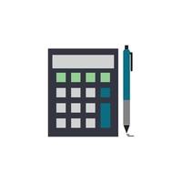 Accounting Vector Illustration. Banking and Finance icon logo vector