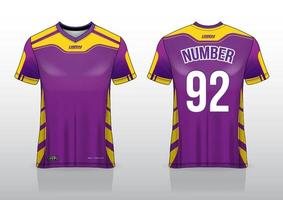 soccer jersey design for outdoor sports vector