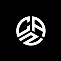 CAZ letter logo design on white background. CAZ creative initials letter logo concept. CAZ letter design. vector