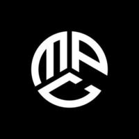 MPC letter logo design on black background. MPC creative initials letter logo concept. MPC letter design. vector