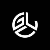GLV letter logo design on white background. GLV creative initials letter logo concept. GLV letter design. vector